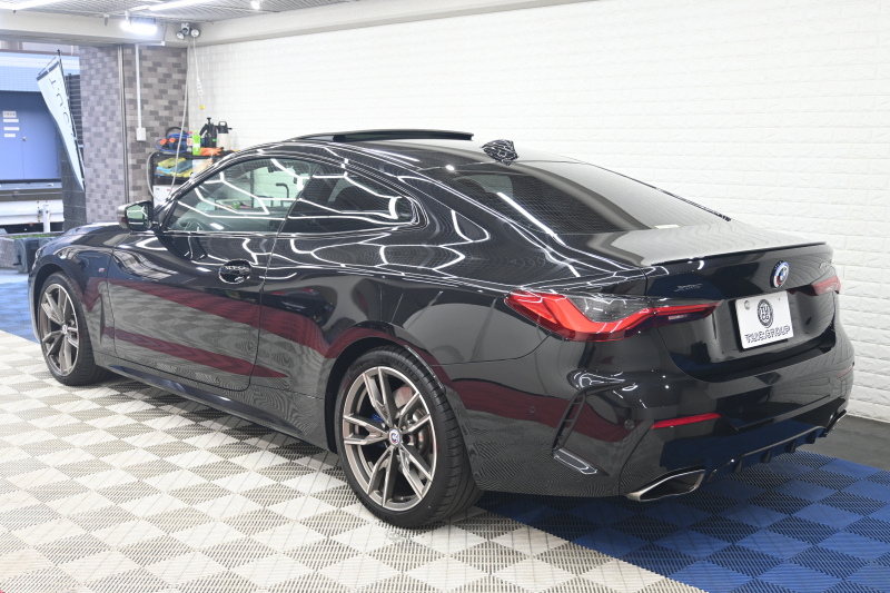 BMW 4シリーズ M440i xDriveｸｰﾍﾟ　1ｵﾅ ACC ｲﾝﾃﾘS ｺﾝﾌｫA ECO 赤革 ｻﾝﾙｰﾌ 純正HDDﾅﾋﾞ ﾌﾙｾｸﾞ Carplay 360ｶﾒﾗ harman/kardon Mｴｱﾛ&19ｲﾝﾁAW LEDﾗｲﾄ　2年保証付