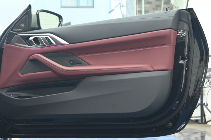 BMW 4シリーズ M440i xDriveｸｰﾍﾟ　1ｵﾅ ACC ｲﾝﾃﾘS ｺﾝﾌｫA ECO 赤革 ｻﾝﾙｰﾌ 純正HDDﾅﾋﾞ ﾌﾙｾｸﾞ Carplay 360ｶﾒﾗ harman/kardon Mｴｱﾛ&19ｲﾝﾁAW LEDﾗｲﾄ　2年保証付