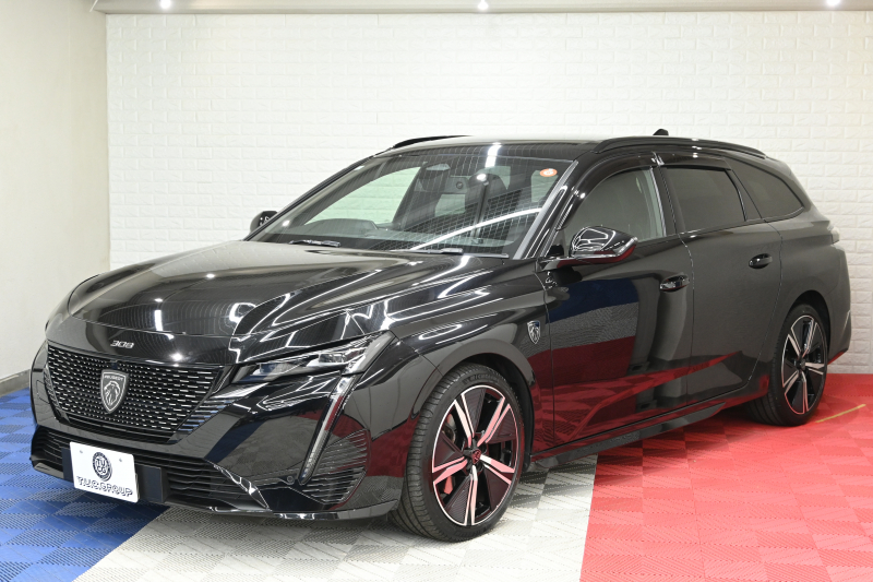 プジョー 308 SW GT ﾌﾞﾙｰHDi　1ｵｰﾅｰ ACC BSM ﾊｰﾌﾚｻﾞｰ ﾊﾟﾉﾗﾏSR 純正ﾅﾋﾞ CarPlay i-Connect 360ｶﾒﾗ LEDﾍｯﾄﾞﾗｲﾄ 純正18AW　2年保証付