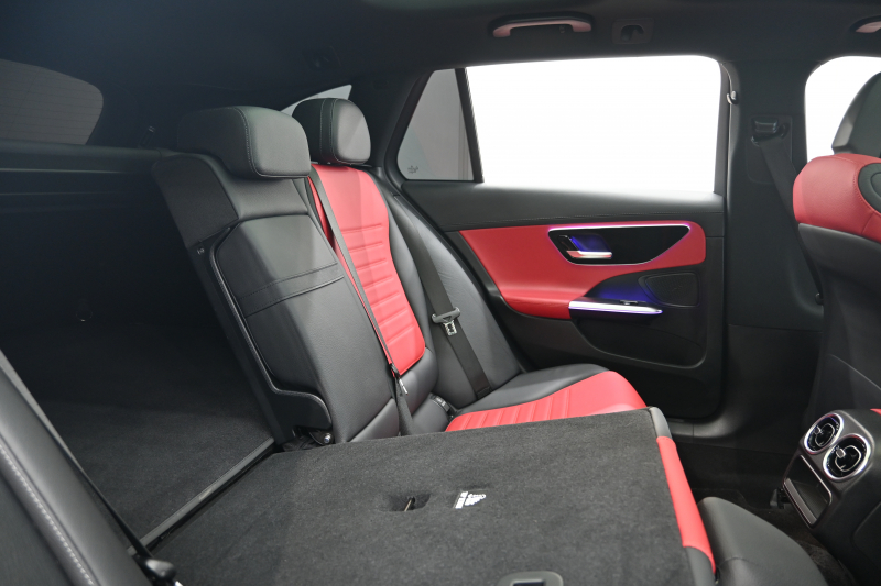 メルセデスベンツ Cクラス C220d ｽﾃｰｼｮﾝﾜｺﾞﾝ AVG AMGﾗｲﾝ ﾚｻﾞｰEXC&ﾚｰﾀﾞｰSP　1ｵｰﾅｰ ACC Pｽﾀ ECO 黒赤革 ﾊﾟﾉﾗﾏｻﾝﾙｰﾌ MBUXﾅﾋﾞTV 360ｶﾒﾗ CarPlay ﾍｯﾄﾞｱｯﾌﾟD AMGｴｱﾛ&18ｲﾝﾁAW LED　2年保証付