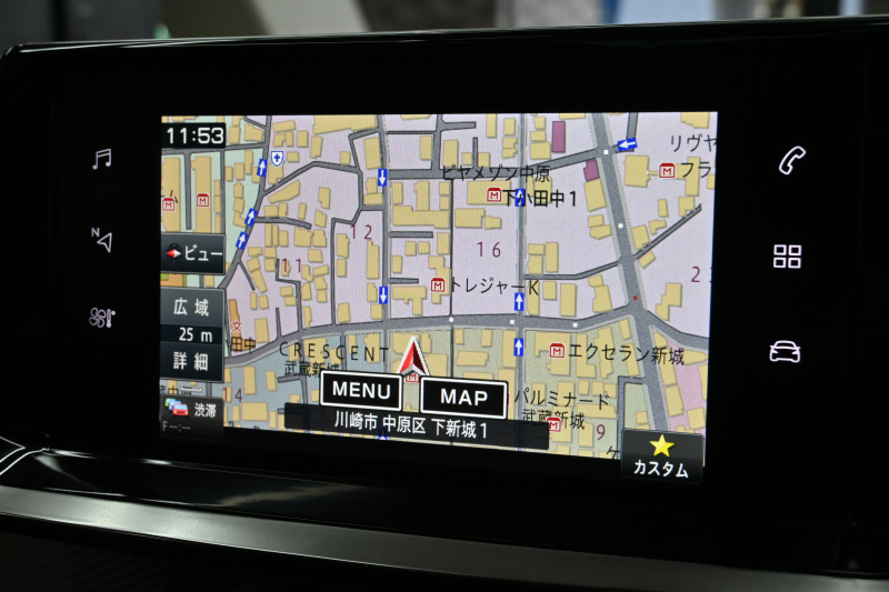 プジョー 2008 GT　Pｽﾀ ACC ECO ﾊｰﾌ革 ﾊﾟﾉﾗﾏSR 純正ﾀｯﾁｽｸﾘｰﾝ ﾅﾋﾞTV CarPlay Bｶﾒﾗ 純正17ｲﾝﾁAW LEDﾗｲﾄ ｱｸﾃｨﾌﾞｾｰﾌﾃｨﾌﾞﾚｰｷ　2年保証付