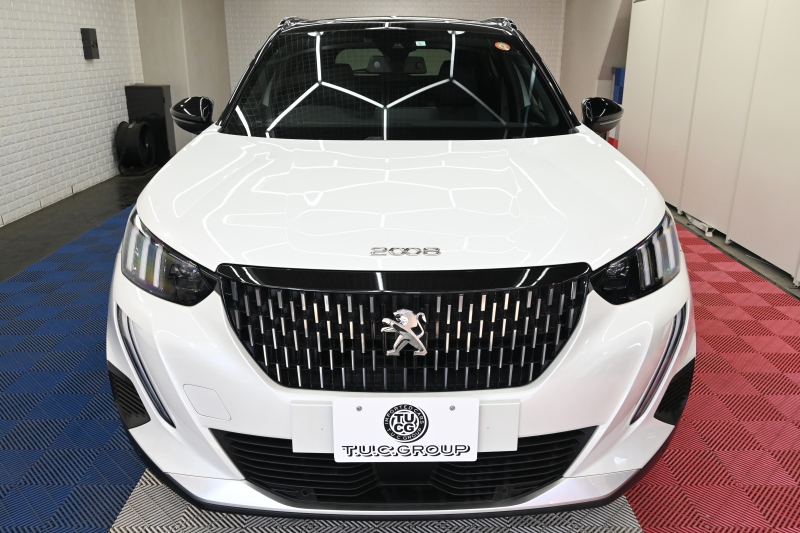 プジョー 2008 GT　Pｽﾀ ACC ECO ﾊｰﾌ革 ﾊﾟﾉﾗﾏSR 純正ﾀｯﾁｽｸﾘｰﾝ ﾅﾋﾞTV CarPlay Bｶﾒﾗ 純正17ｲﾝﾁAW LEDﾗｲﾄ ｱｸﾃｨﾌﾞｾｰﾌﾃｨﾌﾞﾚｰｷ　2年保証付