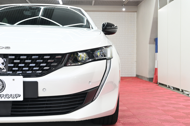 プジョー 508 508 GT ﾌﾞﾙｰHDi　ACC ｱｸﾃｨﾌﾞｾｰﾌﾃｨ ﾚｰﾝｷｰﾌﾟA ﾅｯﾊﾟ革 純正ﾅﾋﾞTV CarPlay Bｶﾒﾗ FOCALｽﾋﾟｰｶｰ  18ｲﾝﾁAW　2年保証