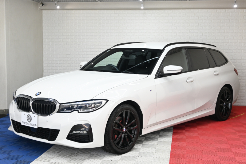 BMW 3シリーズ 320d xDrive ﾂｰﾘﾝｸﾞ Mｽﾎﾟｰﾂ　1ｵｰﾅｰ ACC ﾌﾞﾗｯｸﾊｰﾌﾚｻﾞｰ 純正HDDﾅﾋﾞ CarPlay 360ｶﾒﾗ 18ｲﾝﾁAW 自動ﾄﾗﾝｸ ﾜｲﾔﾚｽﾁｬｰｼﾞ　2年保証付