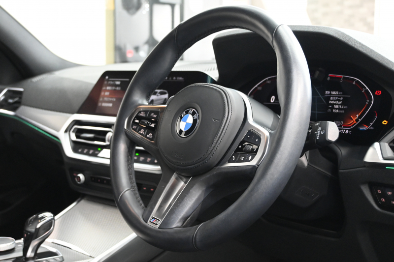 BMW 3シリーズ 320d xDrive ﾂｰﾘﾝｸﾞ Mｽﾎﾟｰﾂ　1ｵｰﾅｰ ACC ﾌﾞﾗｯｸﾊｰﾌﾚｻﾞｰ 純正HDDﾅﾋﾞ CarPlay 360ｶﾒﾗ 18ｲﾝﾁAW 自動ﾄﾗﾝｸ ﾜｲﾔﾚｽﾁｬｰｼﾞ　2年保証付