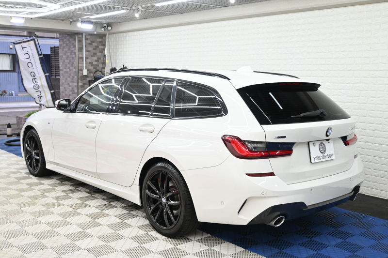 BMW 3シリーズ 320d xDrive ﾂｰﾘﾝｸﾞ Mｽﾎﾟｰﾂ　1ｵｰﾅｰ ACC ﾌﾞﾗｯｸﾊｰﾌﾚｻﾞｰ 純正HDDﾅﾋﾞ CarPlay 360ｶﾒﾗ 18ｲﾝﾁAW 自動ﾄﾗﾝｸ ﾜｲﾔﾚｽﾁｬｰｼﾞ　2年保証付