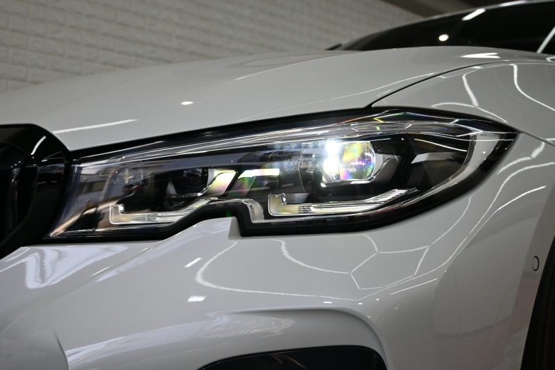 BMW 3シリーズ 320d xDrive Mｽﾎﾟｰﾂ ﾊｲﾗｲﾝPKG　ACC 黒革 純正HDDﾅﾋﾞ CarPlay 360ｶﾒﾗ Mｴｱﾛ&19ｲﾝﾁAW 自動ﾄﾗﾝｸ KW車高調　2年保証付