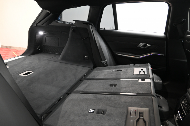 BMW 3シリーズ 320i ﾂｰﾘﾝｸﾞ Mｽﾎﾟｰﾂ ﾊｲﾗｲﾝPKG　ACC 黒革 純正HDDﾅﾋﾞ CarPlay 360ｶﾒﾗ Mｴｱﾛ&18ｲﾝﾁAW 自動ﾄﾗﾝｸ ﾜｲﾔﾚｽﾁｬｰｼﾞ　2年保証付