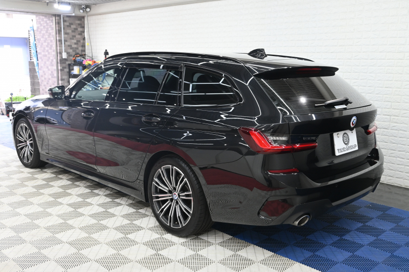 BMW 3シリーズ 320i ﾂｰﾘﾝｸﾞ Mｽﾎﾟｰﾂ ﾊｲﾗｲﾝPKG　ACC 黒革 純正HDDﾅﾋﾞ CarPlay 360ｶﾒﾗ Mｴｱﾛ&18ｲﾝﾁAW 自動ﾄﾗﾝｸ ﾜｲﾔﾚｽﾁｬｰｼﾞ　2年保証付