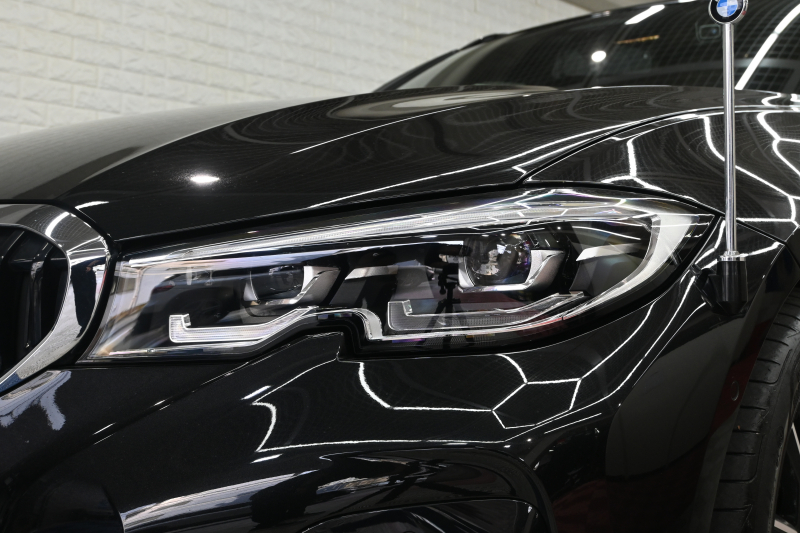 BMW 3シリーズ 320i ﾂｰﾘﾝｸﾞ Mｽﾎﾟｰﾂ ﾊｲﾗｲﾝPKG　ACC 黒革 純正HDDﾅﾋﾞ CarPlay 360ｶﾒﾗ Mｴｱﾛ&18ｲﾝﾁAW 自動ﾄﾗﾝｸ ﾜｲﾔﾚｽﾁｬｰｼﾞ　2年保証付