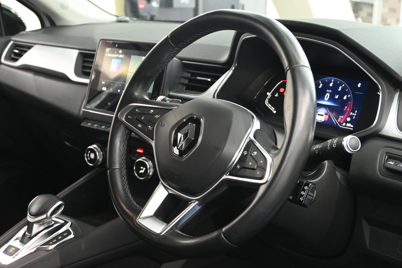 ルノー キャプチャー ｲﾝﾃﾝｽﾃｯｸﾊﾟｯｸ　Pｽﾀ ACC ECO ｱｸﾃｨﾌﾞﾌﾞﾚｰｷ 黒革 ｼｰﾄﾋｰﾀｰ BTｵｰﾃﾞｨｵ CarPlay 純正18ｲﾝﾁAW ﾌﾞﾗｲﾝﾄﾞｽﾎﾟｯﾄﾓﾆﾀｰ LEDﾗｲﾄ 　2年保証付