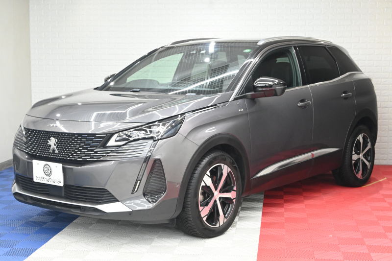 プジョー 3008 3008 GT　後期ﾓﾃﾞﾙ ACC LKA ﾊｰﾌ革 ﾊﾟﾉﾗﾏSR 純正ﾀｯﾁｽｸﾘｰﾝ CarPlay Bｶﾒﾗ 前後ｺｰﾅｰｾﾝｻｰ 純正18ｲﾝﾁAW LEDﾗｲﾄ　2年保証付