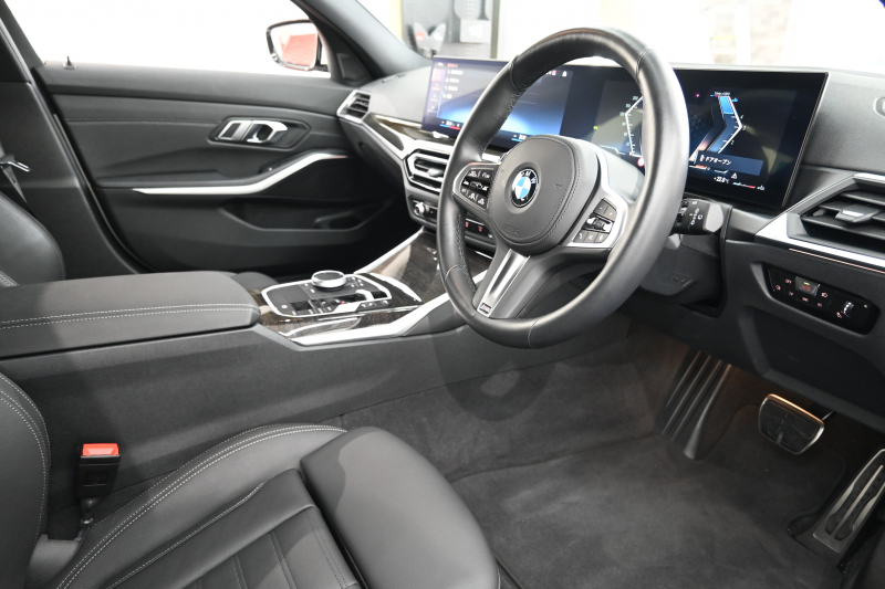BMW 3シリーズ 320d xDrive ﾂｰﾘﾝｸﾞ Mｽﾎﾟｰﾂ　後期 1ｵｰﾅｰ ACC 黒革 純正ｶｰﾌﾞﾄﾞﾃﾞｨｽﾌﾟﾚｲﾅﾋﾞ CarPlay Bｶﾒﾗ Mｴｱﾛ&18ｲﾝﾁAW ｵｰﾄﾃｰﾙｹﾞｰﾄ ﾜｲﾔﾚｽﾁｬｰｼﾞ　2年保証付