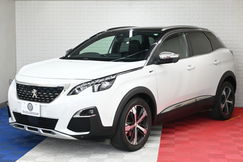 プジョー 3008 GT ﾌﾞﾙｰHDi　Pｽﾀ ACC ﾊｰﾌ革 ﾊﾟﾉﾗﾏSR 純正ﾀｯﾁｽｸﾘｰﾝ ﾅﾋﾞTV ﾌﾙｾｸﾞ CarPlay ADVｺﾝﾄﾛｰﾙ 純正18ｲﾝﾁAW LEDﾗｲﾄ ｱｸﾃｨﾌﾞｾｰﾌﾃｨﾌﾞﾚｰｷ　2年保証付