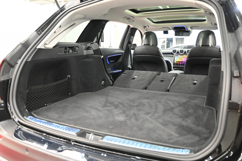 メルセデスベンツ Cクラス C220d 4MATIC ｵｰﾙﾃﾚｲﾝ ﾚｻﾞｰｴｸｽｸﾙｰｼﾌﾞ　ACC Pｽﾀ ECO 黒革 ﾊﾟﾉﾗﾏｻﾝﾙｰﾌ MBUXﾅﾋﾞTV 360ｶﾒﾗ CarPlay ﾍｯﾄﾞｱｯﾌﾟD 純正18ｲﾝﾁAW　2年保証付
