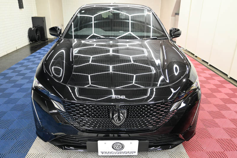 プジョー 308 GTﾌﾞﾙｰHDi　1ｵｰﾅｰ ACC Pｽﾀ ECO ﾊｰﾌ革 純正ﾀｯﾁｽｸﾘｰﾝ ﾅﾋﾞ CarPlay 360ｶﾒﾗ ﾏﾄﾘｸｽLEDﾗｲﾄ　2年保証付