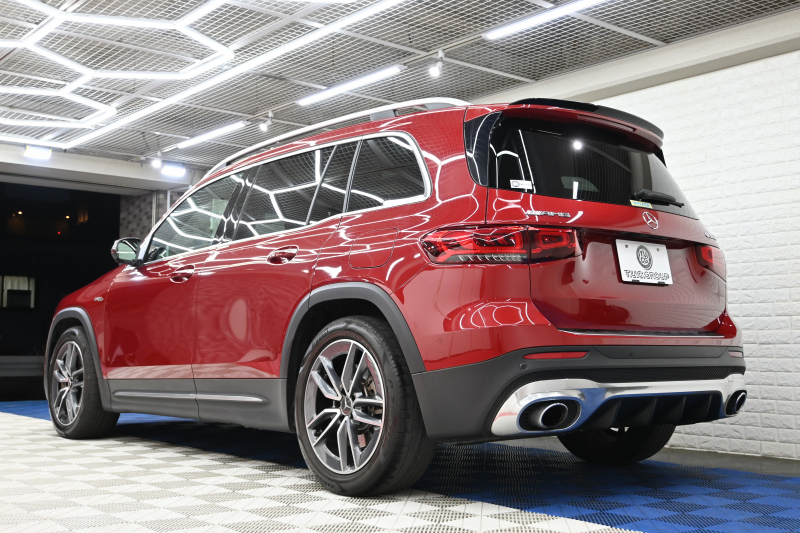 AMG GLB GLB35 4MATIC AMGﾊﾟﾌｫｰﾏﾝｽ&ｱﾄﾞﾊﾞﾝｽﾄﾞPKG　正規D車 OPｶﾗｰ ﾚｰﾀﾞｰSP ACC 黒×赤革 ｼｰﾄﾋｰﾀｰ&ﾍﾞﾝﾁﾚｰﾀｰ ﾊﾟﾉﾗﾏSR MBUXﾅﾋﾞTV ﾌﾙｾｸﾞ ﾍｯﾄﾞｱｯﾌﾟD 360ｶﾒﾗ AMG19ｲﾝﾁAW　2年保証付