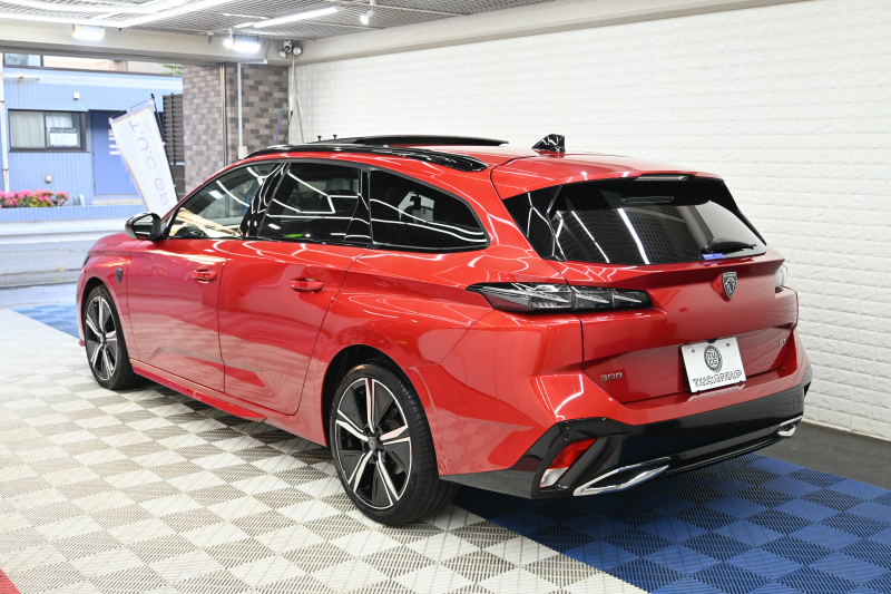 プジョー 308 SW GT ﾌﾞﾙｰHDi　ACC BSM ﾊｰﾌﾚｻﾞｰ ﾊﾟﾉﾗﾏSR 純正ﾅﾋﾞ CarPlay i-Connect 360ｶﾒﾗ LEDﾍｯﾄﾞﾗｲﾄ 純正18AW　2年保証付
