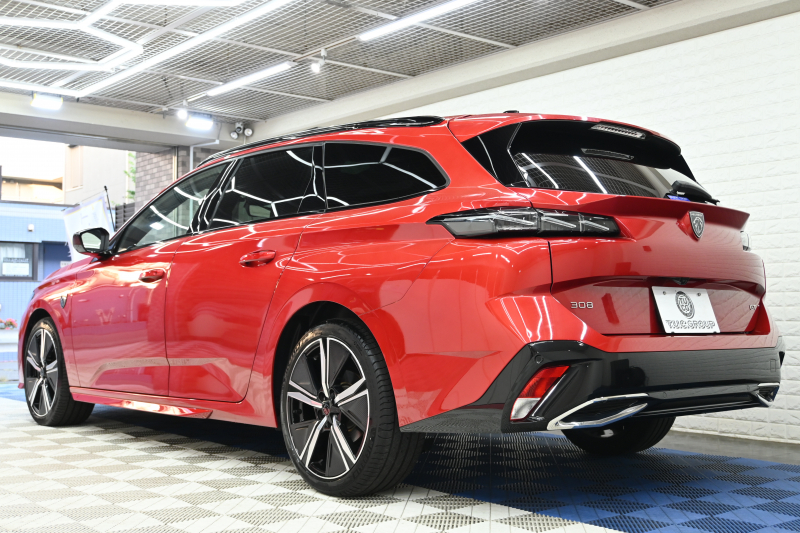 プジョー 308 SW GT ﾌﾞﾙｰHDi　ACC BSM ﾊｰﾌﾚｻﾞｰ ﾊﾟﾉﾗﾏSR 純正ﾅﾋﾞ CarPlay i-Connect 360ｶﾒﾗ LEDﾍｯﾄﾞﾗｲﾄ 純正18AW　2年保証付