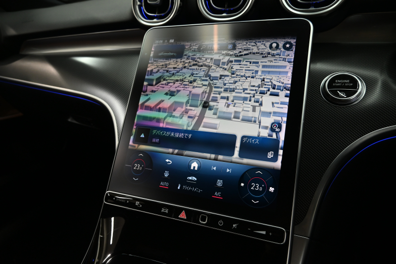 メルセデスベンツ Cクラス C200 AVG ﾚｻﾞｰｴｸｽｸﾙｰｼﾌﾞ　ACC Pｽﾀ ECO 茶革 MBUXﾅﾋﾞTV 360ｶﾒﾗ CarPlay Burmester 3D 純正17ｲﾝﾁAW ﾏﾙﾁﾋﾞｰﾑLED ｱﾝﾋﾞｴﾝﾄﾗｲﾄ　2年保証付