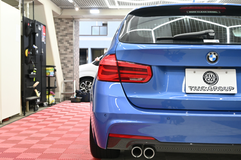BMW 3シリーズ 320d ﾂｰﾘﾝｸﾞ Mｽﾎﾟｰﾂ　正規D車 1ｵｰﾅｰ 後期ﾓﾃﾞﾙ ACC 専用ｼｰﾄ 純正iDriveﾅﾋﾞ Bｶﾒﾗ Mｴｱﾛ&18ｲﾝﾁAW 自動ﾄﾗﾝｸ LEDﾍｯﾄﾞﾗｲﾄ　2年保証付