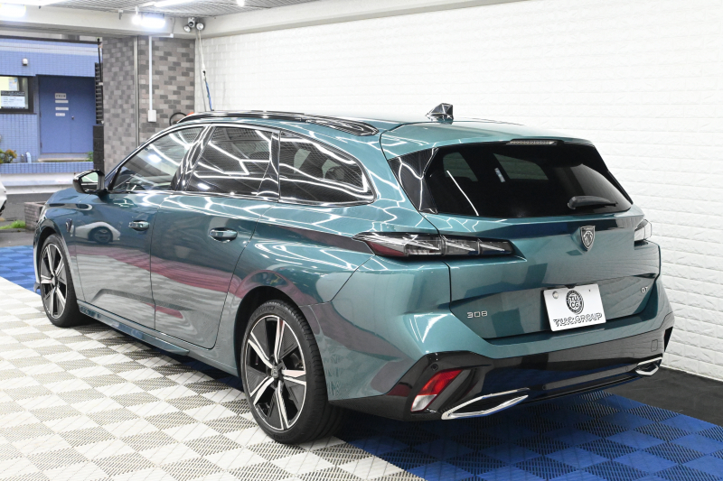 プジョー 308 SW GT ﾌﾞﾙｰHDi　ACC BSM ﾊｰﾌﾚｻﾞｰ ﾊﾟﾉﾗﾏSR 純正ﾅﾋﾞ CarPlay i-Connect 360ｶﾒﾗ LEDﾍｯﾄﾞﾗｲﾄ 純正18AW　2年保証付
