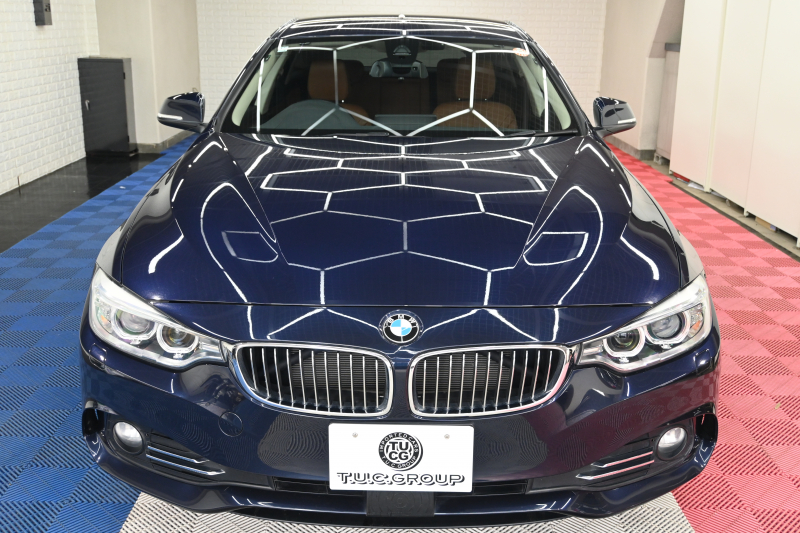 BMW 4シリーズ 420i ｸﾞﾗﾝｸｰﾍﾟ ﾗｸﾞｼﾞｭｱﾘｰ　1ｵｰﾅｰ ACC 茶革 ｼｰﾄﾋｰﾀｰ 純正iDriveﾅﾋﾞ Bｶﾒﾗ Bluetooth 純正18ｲﾝﾁAW 自動ﾄﾗﾝｸ　2年保証付
