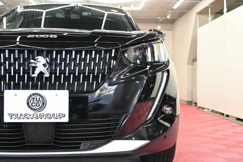 プジョー 2008 GTﾊﾟｯｸ ﾌﾞﾙｰHDi　Pｽﾀ ACC ECO 黒革電動ｼｰﾄ ﾊﾟﾉﾗﾏSR 純正ﾅﾋﾞTV CarPlay Bｶﾒﾗ 純正17ｲﾝﾁAW LEDﾗｲﾄ ｱｸﾃｨﾌﾞｾｰﾌﾃｨﾌﾞﾚｰｷ　2年保証付