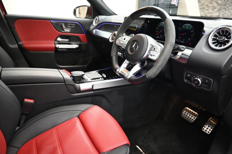 AMG GLB GLB35 4MATIC AMGﾊﾟﾌｫｰﾏﾝｽ&ｱﾄﾞﾊﾞﾝｽﾄﾞPKG　正規D車 1ｵｰﾅｰ OPｶﾗｰ ﾚｰﾀﾞｰSP ACC 黒×赤革 ｼｰﾄﾋｰﾀｰ&ﾍﾞﾝﾁﾚｰﾀｰ ﾊﾟﾉﾗﾏSR MBUXﾅﾋﾞTV ﾌﾙｾｸﾞ ﾍｯﾄﾞｱｯﾌﾟD 360ｶﾒﾗ AMG19ｲﾝﾁAW　2年保証付