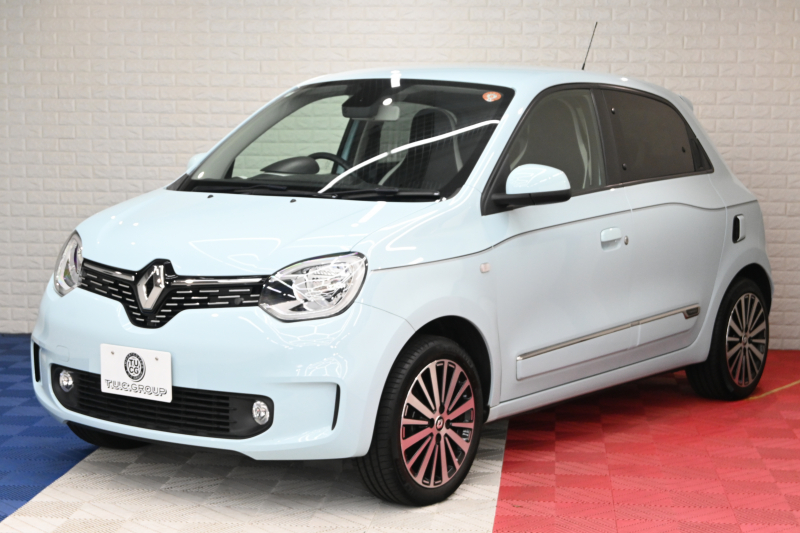 ルノー トゥインゴ ｲﾝﾃﾝｽ　正規D車 ECO機能 ｸﾙｺﾝ 専用ﾚｻﾞｰ調×ﾌｧﾌﾞﾘｯｸｼｰﾄ ｼｰﾄﾋｰﾀｰ 純正ﾀｯﾁｽｸﾘｰﾝ CarPlay Bｶﾒﾗ 16ｲﾝﾁｱﾛｲﾎｲｰﾙ　2年保証付