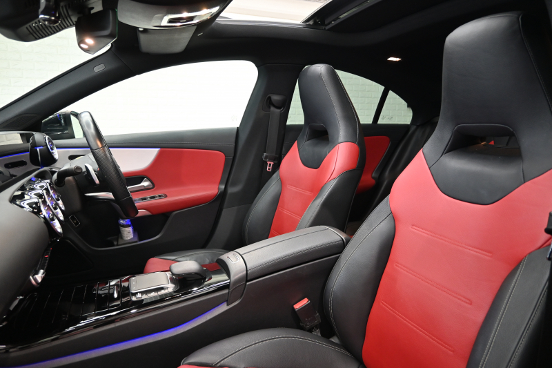 メルセデスベンツ CLAクラス CLA200d AMGﾗｲﾝ ﾚｻﾞｰｴｸｽｸﾙｰｼﾌﾞ&ｱﾄﾞﾊﾞﾝｽﾄﾞPKG　ﾚｰﾀﾞｰP ACC Pｽﾀ ECO 黒赤革 ﾊﾟﾉﾗﾏSR MBUXﾅﾋﾞ ﾌﾙｾｸﾞ 360ｶﾒﾗ 純正18ｲﾝﾁAW LEDﾗｲﾄ ﾍｯﾄﾞｱｯﾌﾟD　2年保証付