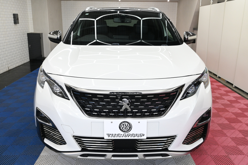 プジョー 3008 GT ﾌﾞﾙｰHDi ﾌｧｰｽﾄｸﾗｽPKG　Pｽﾀ ACC ﾊｰﾌﾚｻﾞｰ ﾊﾟﾉﾗﾏSR 純正ﾀｯﾁｽｸﾘｰﾝ CarPlay 360ｶﾒﾗ ADVｺﾝﾄﾛｰﾙ I-COCKPIT 純正18ｲﾝﾁAW LEDﾗｲﾄ ｱﾝﾋﾞｴﾝｽﾗｲﾄ　2年保証付