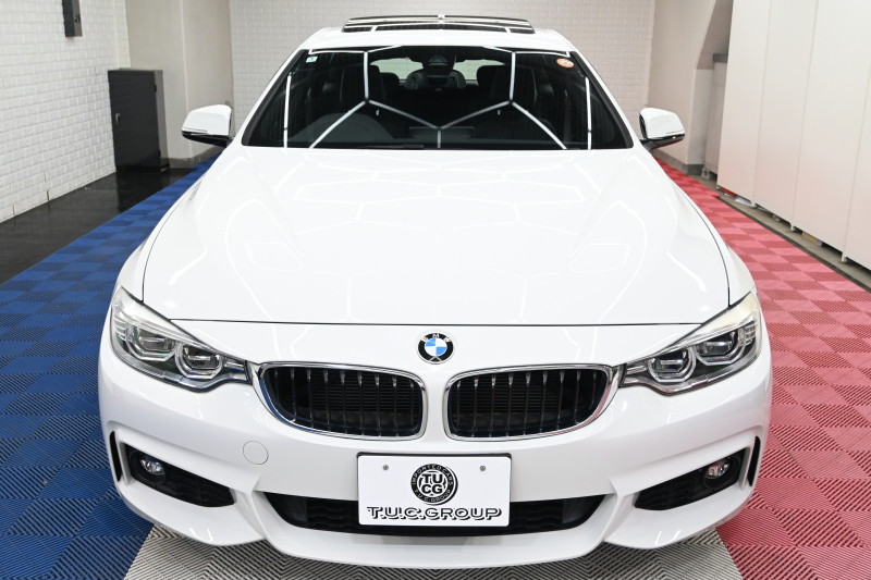 BMW 4シリーズ 420i ｸﾞﾗﾝｸｰﾍﾟ Mｽﾎﾟｰﾂ　ACC 黒革 ｼｰﾄﾋｰﾀｰ ｻﾝﾙｰﾌ 純正iDriveﾅﾋﾞ Bｶﾒﾗ Bluetooth 純正19ｲﾝﾁAW 自動ﾄﾗﾝｸ ｱﾀﾞﾌﾟﾃｨﾌﾞLEDﾍｯﾄﾞﾗｲﾄ　2年保証付