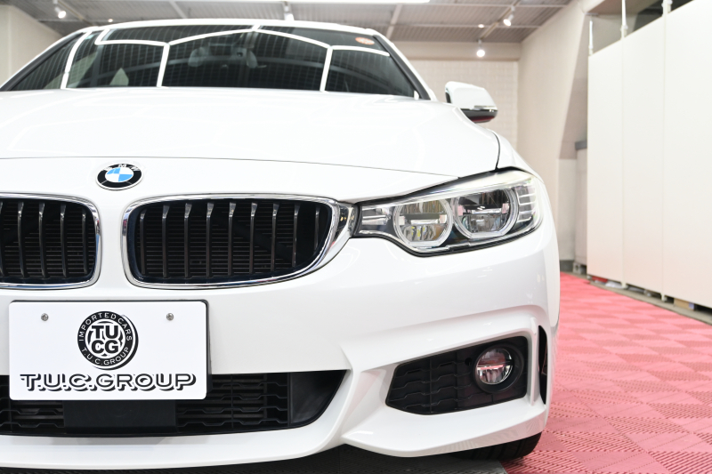BMW 4シリーズ 420i ｸﾞﾗﾝｸｰﾍﾟ Mｽﾎﾟｰﾂ　ACC 黒革 ｼｰﾄﾋｰﾀｰ ｻﾝﾙｰﾌ 純正iDriveﾅﾋﾞ Bｶﾒﾗ Bluetooth 純正19ｲﾝﾁAW 自動ﾄﾗﾝｸ ｱﾀﾞﾌﾟﾃｨﾌﾞLEDﾍｯﾄﾞﾗｲﾄ　2年保証付