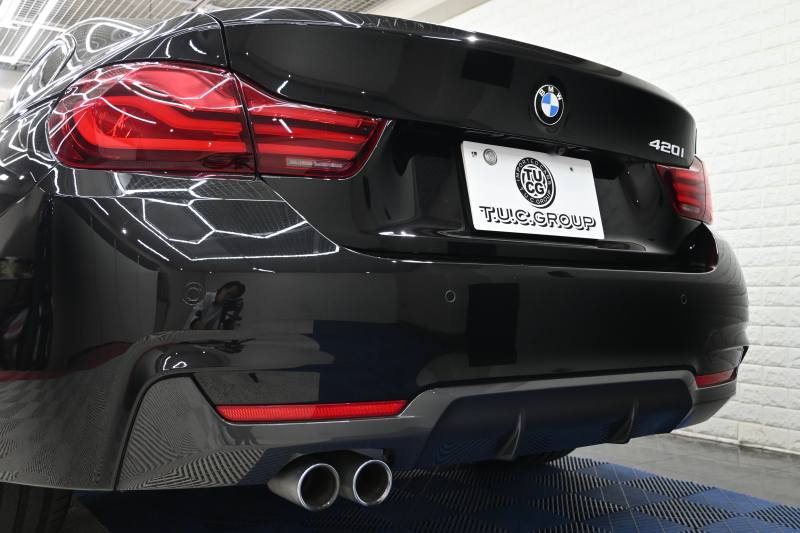 BMW 4シリーズ 420i ｸﾞﾗﾝｸｰﾍﾟ Mｽﾎﾟｰﾂ　後期LCI ACC LCW 専用ｼｰﾄ ｼｰﾄﾋｰﾀｰ 純正iDriveﾅﾋﾞTV ﾌﾙｾｸﾞ Bｶﾒﾗ Bluetooth 純正18ｲﾝﾁAW 自動ﾄﾗﾝｸ LEDﾍｯﾄﾞﾗｲﾄ　2年保証付