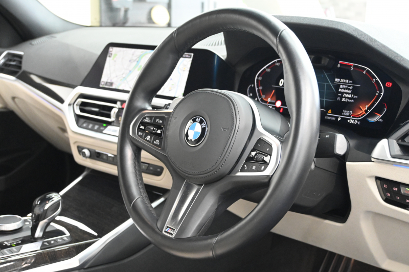 BMW 3シリーズ 320d xDrive Mｽﾎﾟｰﾂ ｴﾃﾞｨｼｮﾝｼﾞｮｲﾌﾟﾗｽ　ACC ｺﾝﾌｫA LCA OPｵｲｽﾀｰﾚｻﾞｰ ｼｰﾄﾋｰﾀｰ 純正iDriveﾅﾋﾞ 360ｶﾒﾗ CarPlay Mｴｱﾛ&18ｲﾝﾁAW　2年保証付