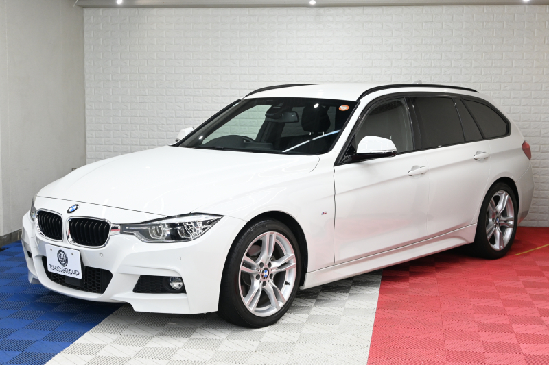 BMW 3シリーズ 320i ﾂｰﾘﾝｸﾞ Mｽﾎﾟｰﾂ　正規D車 後期ﾓﾃﾞﾙ ACC 黒革 純正iDriveﾅﾋﾞ Bｶﾒﾗ Carplay Blouetoothｵｰﾃﾞｨｵ LEDﾍｯﾄﾞﾗｲﾄ SPORTﾓｰﾄﾞ 自動Rｹﾞｰﾄ  Mｴｱﾛ&18ｲﾝﾁAW 自動ﾄﾗﾝｸ　2年保証付