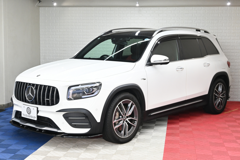 AMG GLB GLB35 4MATIC AMGﾊﾟﾌｫｰﾏﾝｽ&ｱﾄﾞﾊﾞﾝｽﾄﾞPKG ﾚｰﾀﾞｰSP　正規D車 ACC 赤/黒革 ﾍﾞﾝﾁﾚｰﾀｰ ﾊﾟﾉﾗﾏSR MBUXﾅﾋﾞTV 360ｶﾒﾗ ﾍｯﾄﾞｱｯﾌﾟD AMGﾄﾞﾗｲﾌﾞｺﾝﾄﾛｰﾙｽｲｯﾁ AMGｴｱﾛ&19ｲﾝﾁAW　2年保証付