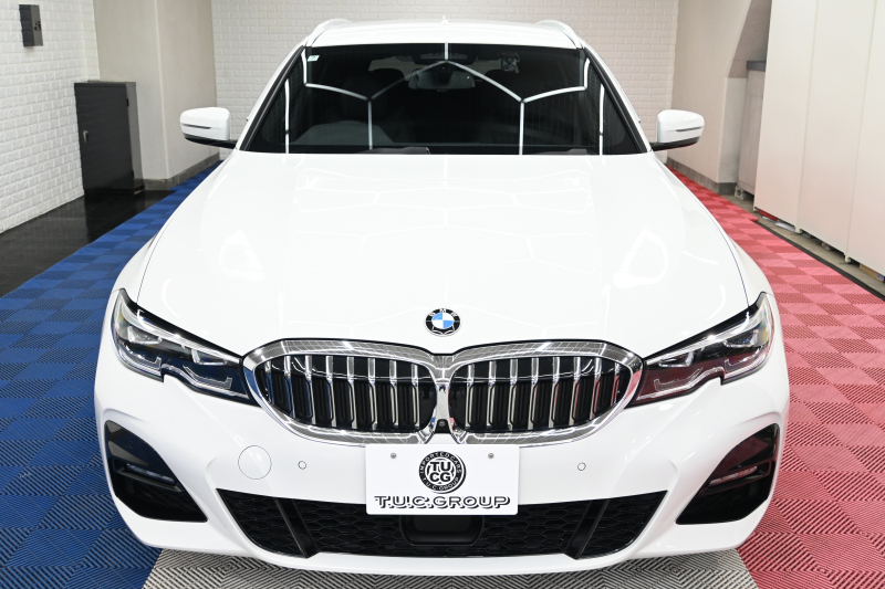 BMW 3シリーズ 320d ﾂｰﾘﾝｸﾞ Mｽﾎﾟｰﾂ ｺﾝﾌｫｰﾄ&ﾊｲﾗｲﾝPKG　正規D車 ACC ｺﾝﾌｫｰﾄA ｲﾝﾃﾘｼﾞｪﾝﾄS 黒革 純正Idriveﾅﾋﾞ 360ｶﾒﾗ Carplay Blouetoothｵｰﾃﾞｨｵ 自動Rｹﾞｰﾄ Sportﾓｰﾄﾞ LEDﾍｯﾄﾞﾗｲﾄ 純正19ｲﾝﾁAW　2年保証付