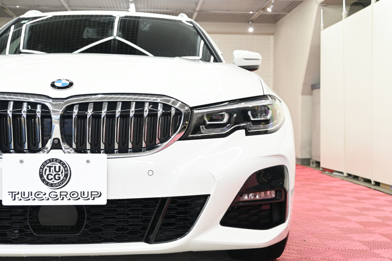BMW 3シリーズ 320d ﾂｰﾘﾝｸﾞ Mｽﾎﾟｰﾂ ｺﾝﾌｫｰﾄ&ﾊｲﾗｲﾝPKG　正規D車 ACC ｺﾝﾌｫｰﾄA ｲﾝﾃﾘｼﾞｪﾝﾄS 黒革 純正Idriveﾅﾋﾞ 360ｶﾒﾗ Carplay Blouetoothｵｰﾃﾞｨｵ 自動Rｹﾞｰﾄ Sportﾓｰﾄﾞ LEDﾍｯﾄﾞﾗｲﾄ 純正19ｲﾝﾁAW　2年保証付