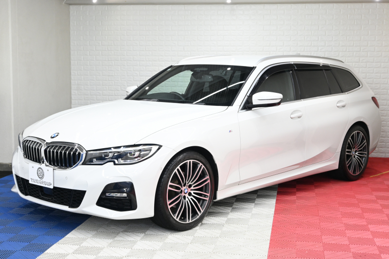 BMW 3シリーズ 320d ﾂｰﾘﾝｸﾞ Mｽﾎﾟｰﾂ ｺﾝﾌｫｰﾄ&ﾊｲﾗｲﾝPKG　正規D車 ACC ｺﾝﾌｫｰﾄA ｲﾝﾃﾘｼﾞｪﾝﾄS 黒革 純正Idriveﾅﾋﾞ 360ｶﾒﾗ Carplay Blouetoothｵｰﾃﾞｨｵ 自動Rｹﾞｰﾄ Sportﾓｰﾄﾞ LEDﾍｯﾄﾞﾗｲﾄ 純正19ｲﾝﾁAW　2年保証付