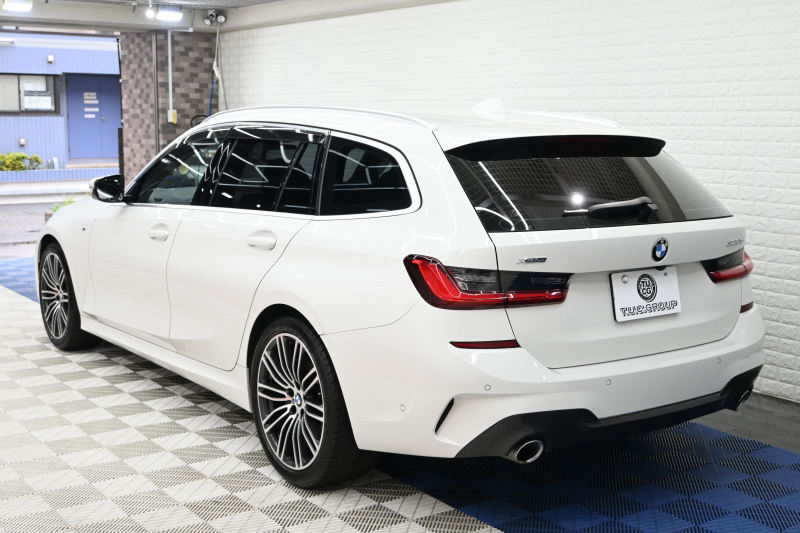 BMW 3シリーズ 320d ﾂｰﾘﾝｸﾞ Mｽﾎﾟｰﾂ ｺﾝﾌｫｰﾄ&ﾊｲﾗｲﾝPKG　正規D車 ACC ｺﾝﾌｫｰﾄA ｲﾝﾃﾘｼﾞｪﾝﾄS 黒革 純正Idriveﾅﾋﾞ 360ｶﾒﾗ Carplay Blouetoothｵｰﾃﾞｨｵ 自動Rｹﾞｰﾄ Sportﾓｰﾄﾞ LEDﾍｯﾄﾞﾗｲﾄ 純正19ｲﾝﾁAW　2年保証付