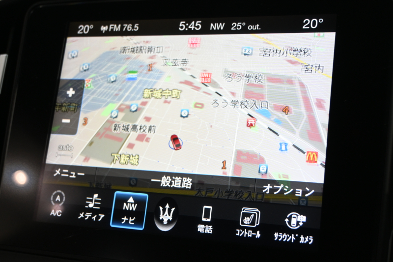 マセラティ ギブリ ﾍﾞｰｽｸﾞﾚｰﾄﾞ　ACC BSM 黒革 ﾋｰﾀｰ ｻﾝﾙｰﾌ 8.4ｲﾝﾁﾅﾋﾞ TV 360ｶﾒﾗ Carplay Blouetoothｵｰﾃﾞｨｵ ｶｰﾎﾞﾝｲﾝﾃﾘｱ ｽｶｲﾌｯｸｻｽﾍﾟﾝｼｮﾝ Sportﾓｰﾄﾞ 純正OP21ｲﾝﾁﾁﾀｰﾉAW　2年保証