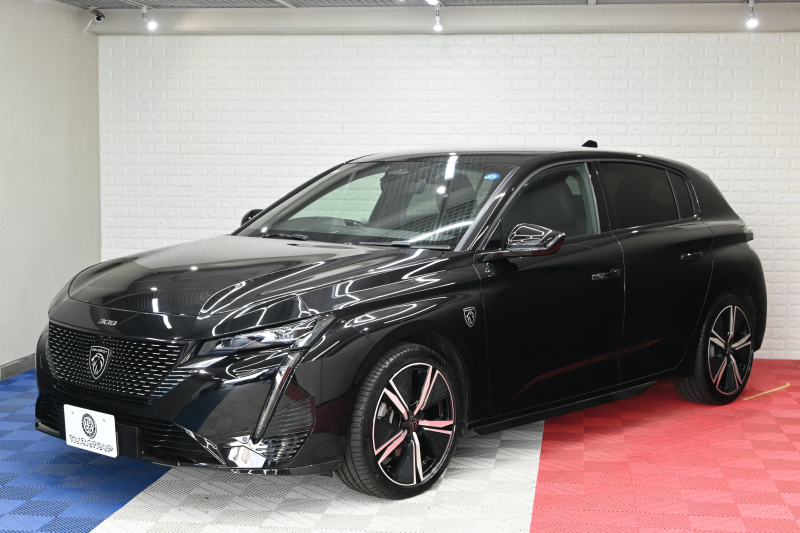 プジョー 308 GT ﾌﾞﾙｰHDi　ACC BSM ﾊｰﾌﾚｻﾞｰ ﾊﾟﾉﾗﾏSR 純正ﾅﾋﾞ CarPlay i-Connect 360ｶﾒﾗ LEDﾍｯﾄﾞﾗｲﾄ 純正18AW　2年保証付
