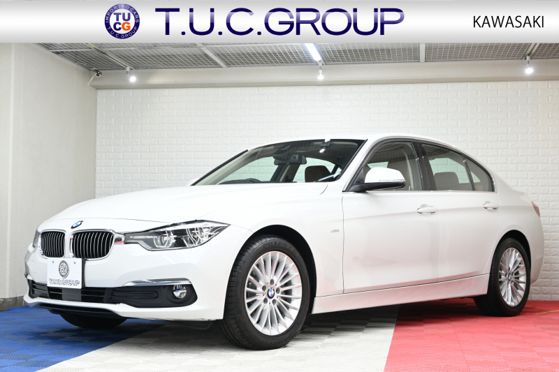 BMW 3シリーズ 320i ﾗｸﾞｼﾞｭｱﾘｰ　後期ﾓﾃﾞﾙ 1ｵｰﾅｰ ﾌﾞﾗｳﾝﾚｻﾞｰ IDriveﾅﾋﾞ ﾊﾞｯｸｶﾒﾗ Blouetoothｵｰﾃﾞｨｵ ｱﾀﾞﾌﾟﾃｨﾌﾞｸﾙｰｽﾞｺﾝﾄﾛｰﾙ LEDﾍｯﾄﾞﾗｲﾄ ﾊﾟｰｷﾝｸﾞｾﾝｻｰ 純正17ｲﾝﾁAW　2年保証