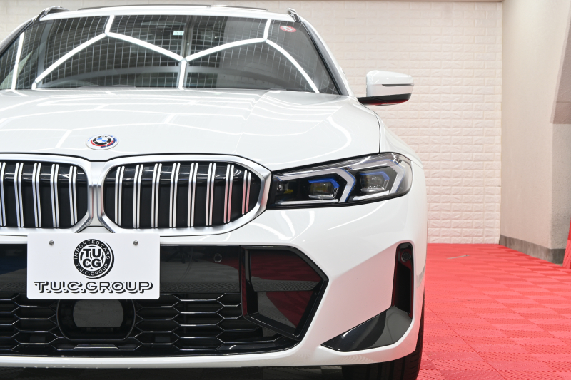 BMW 3シリーズ 320d XDrive ﾂｰﾘﾝｸﾞ Mｽﾎﾟｰﾂ　1ｵﾅ ﾊﾟﾉﾗﾏR ｲﾝﾃﾘS ACC LKA/LDW ﾊｰﾌ革 純正ﾅﾋﾞTV Carplay Mｴｱﾛ&18ｲﾝﾁAW LED　2年保証付