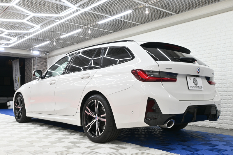 BMW 3シリーズ 320d XDrive ﾂｰﾘﾝｸﾞ Mｽﾎﾟｰﾂ　1ｵﾅ ﾊﾟﾉﾗﾏR ｲﾝﾃﾘS ACC LKA/LDW ﾊｰﾌ革 純正ﾅﾋﾞTV Carplay Mｴｱﾛ&18ｲﾝﾁAW LED　2年保証付