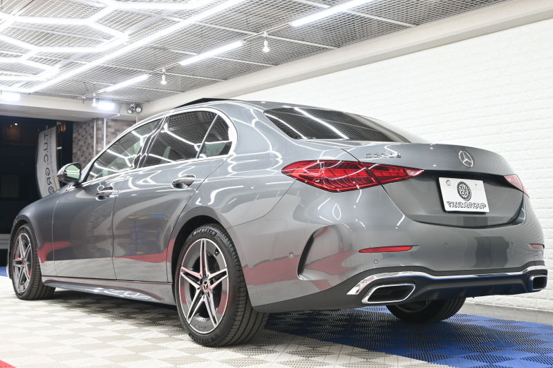 メルセデスベンツ Cクラス C220d AVG AMGﾗｲﾝ ﾚｻﾞｰEXｸﾙ&ﾍﾞｰｼｯｸP ﾚｰﾀﾞｰP　ACC ﾘｱｱｸｽﾙ Pｽﾀ ECO  黒革 ﾊﾟﾉﾗﾏR HDDﾅﾋﾞTV 360ｶﾒﾗ Carplay AMGｴｱﾛ&18ｲﾝﾁAW LED　新車保証付