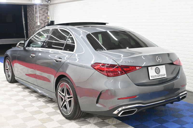 メルセデスベンツ Cクラス C220d AVG AMGﾗｲﾝ ﾚｻﾞｰEXｸﾙ&ﾍﾞｰｼｯｸP ﾚｰﾀﾞｰP　ACC ﾘｱｱｸｽﾙ Pｽﾀ ECO  黒革 ﾊﾟﾉﾗﾏR HDDﾅﾋﾞTV 360ｶﾒﾗ Carplay AMGｴｱﾛ&18ｲﾝﾁAW LED　新車保証付