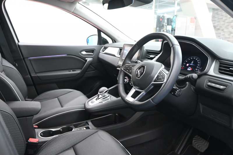 ルノー キャプチャー ｲﾝﾃﾝｽ ﾃｯｸﾊﾟｯｸ　Pｽﾀ ACC ECO ｱｸﾃｨﾌﾞﾌﾞﾚｰｷ 黒革 ﾋｰﾀｰ BTｵｰﾃﾞｨｵ Carplay 純正18ｲﾝﾁAW ﾌﾞﾗｲﾝﾄﾞｽﾎﾟｯﾄﾓﾆﾀｰ LEDﾗｲﾄ 　2年保証付